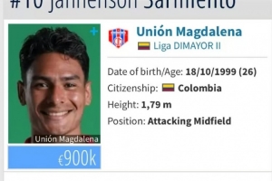 博主：盡管面臨東歐球隊(duì)競(jìng)爭(zhēng)，但哥倫比亞進(jìn)攻手薩緬托傾向踢中超