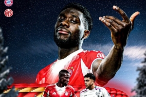 志在必得！拜仁發(fā)布對(duì)陣美因茨海報(bào)：阿方索·戴維斯、杰克遜出鏡