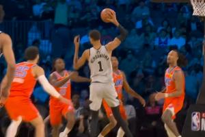 ??外星人太狠了！文班次節(jié)登場 1分鐘瘋狂前場板2分2板1助