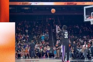 開胃菜！杰倫-格林為太陽主場(chǎng)球迷送上一記帥氣暴扣