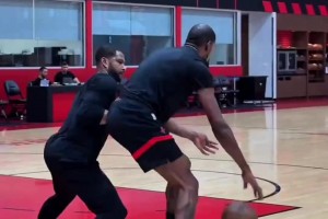 杜蘭特最新訓練視頻 這跳投看著真能讓對手絕望