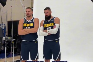 男上加男？約基奇和瓦蘭這舉止有點過于曖昧了