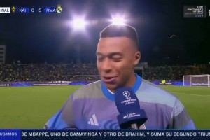 姆巴佩打趣：我不知道庫(kù)爾圖瓦有沒(méi)有嘗試過(guò)那次傳球，那很棒