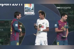 梅西這一戰(zhàn)打服19歲的內(nèi)馬爾！11年世俱杯梅西2球助巴薩奪冠！