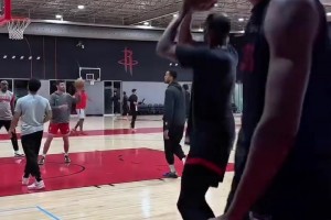 信手拈來！杜蘭特訓練底角三分彈無虛發(fā)