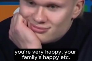 記者：你永遠(yuǎn)都沒機(jī)會(huì)效力皇馬巴薩了！哈蘭德：你想讓我說什么？