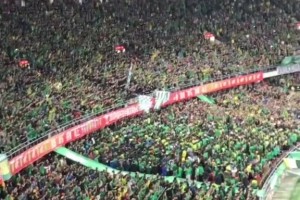 響徹云霄！還記得2018年工體翻新前國安球迷的助威陣勢嗎??