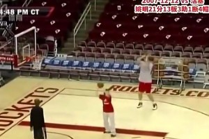 楊瀚森要是能有姚明當年這樣的神準中投，那在NBA就穩(wěn)了！