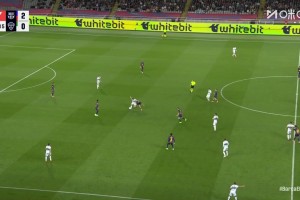 巴薩造越位失敗丟球！拉法-米爾帶球突進(jìn)打遠(yuǎn)角破門！