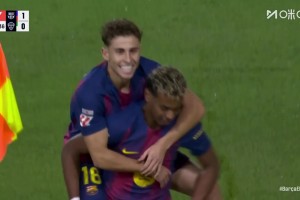 一掃德比陰霾！亞馬爾禁區(qū)內(nèi)怒射破門！巴爾德斷球奔襲送助攻！