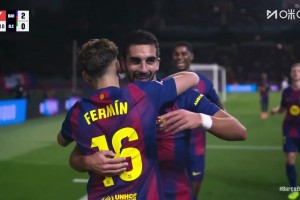 巴薩3分鐘2球！埃爾切高壓打法再次失誤！費(fèi)爾明助攻費(fèi)蘭破門！