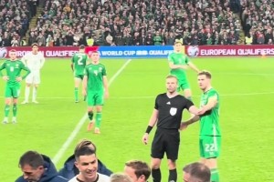 愛爾蘭主帥：C羅下場(chǎng)時(shí)對(duì)我說是因?yàn)槲覍?duì)裁判施壓