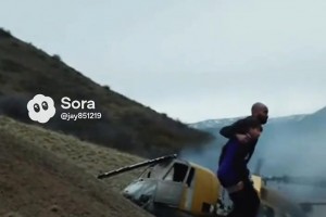 那天墜機(jī)多少科密期待的畫面？AI制作科比&GIGI死里逃生