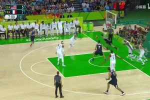 超級投籃機器！奧運名場面：克萊無解三分轟死法國男籃！
