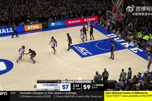 NCAA焦點戰(zhàn)！衛(wèi)冕冠軍佛羅里達(dá)VS杜克，最后時刻真焦灼