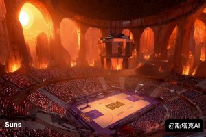 有點(diǎn)意思~用AI對(duì)所有NBA球館進(jìn)行主題重建！這效果炸裂啊！